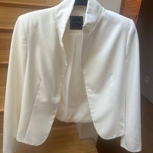 White blazer